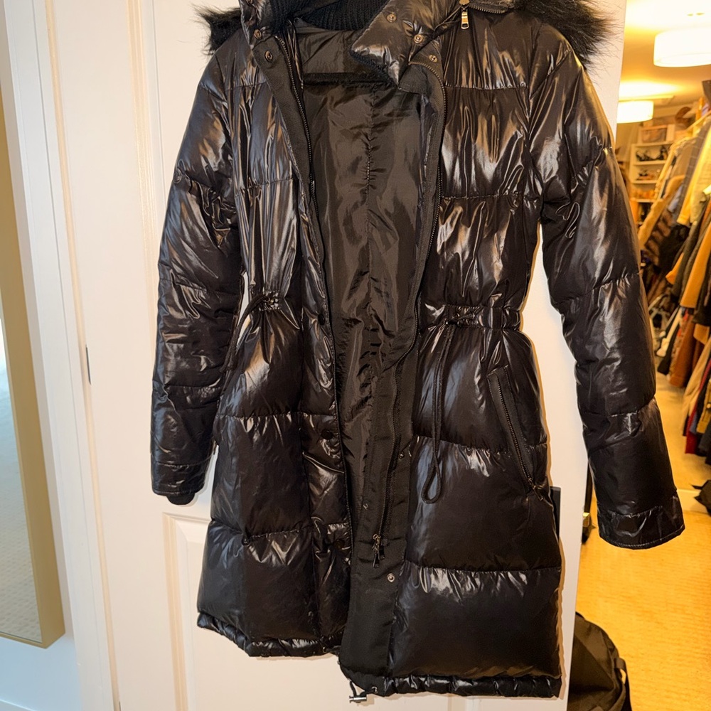 Women's Dowb Black Puffer Coat
